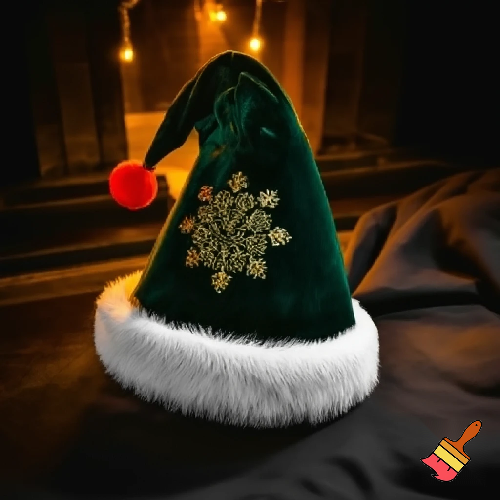 Christmas wizard hat