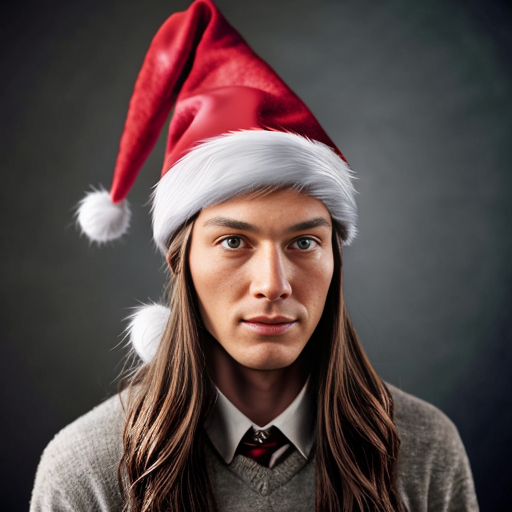 A wizard Christmas hat