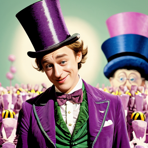 Top hat Willy Wonka