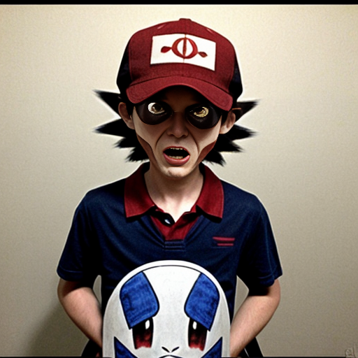 Ash ketchum Scary horror