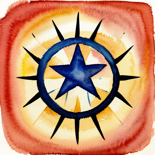 the symbol of a hero called ATOM 