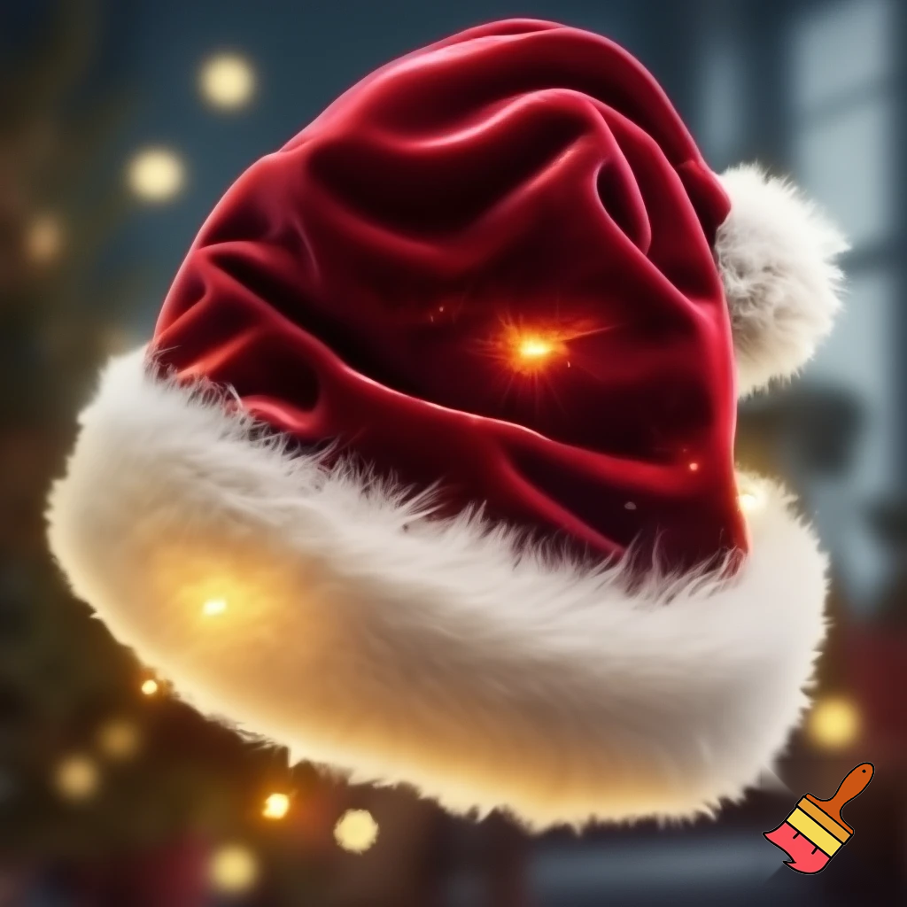 Santa Claus hat velvet Christmas Santa Claus hat 