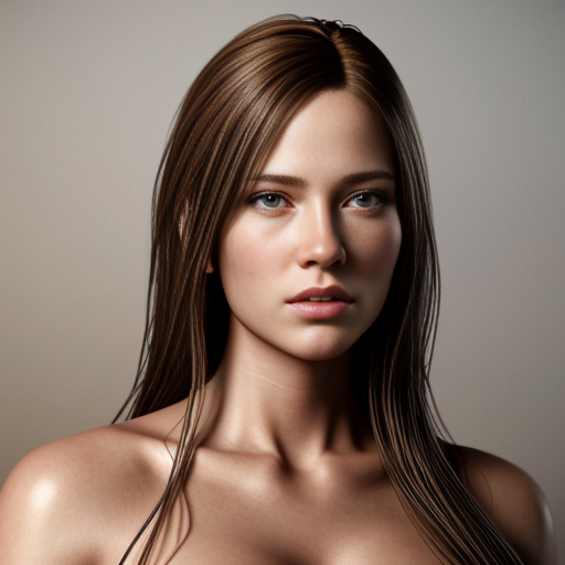 A model who’s female 