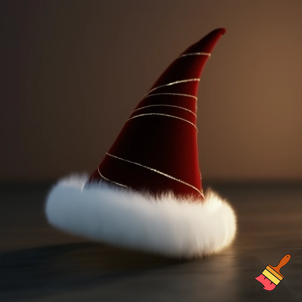 A wizard Christmas hat