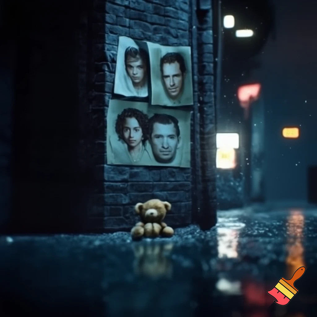 A family that has gone missing and the parents are wanted by police. One boy is 14 and a girl is 4.