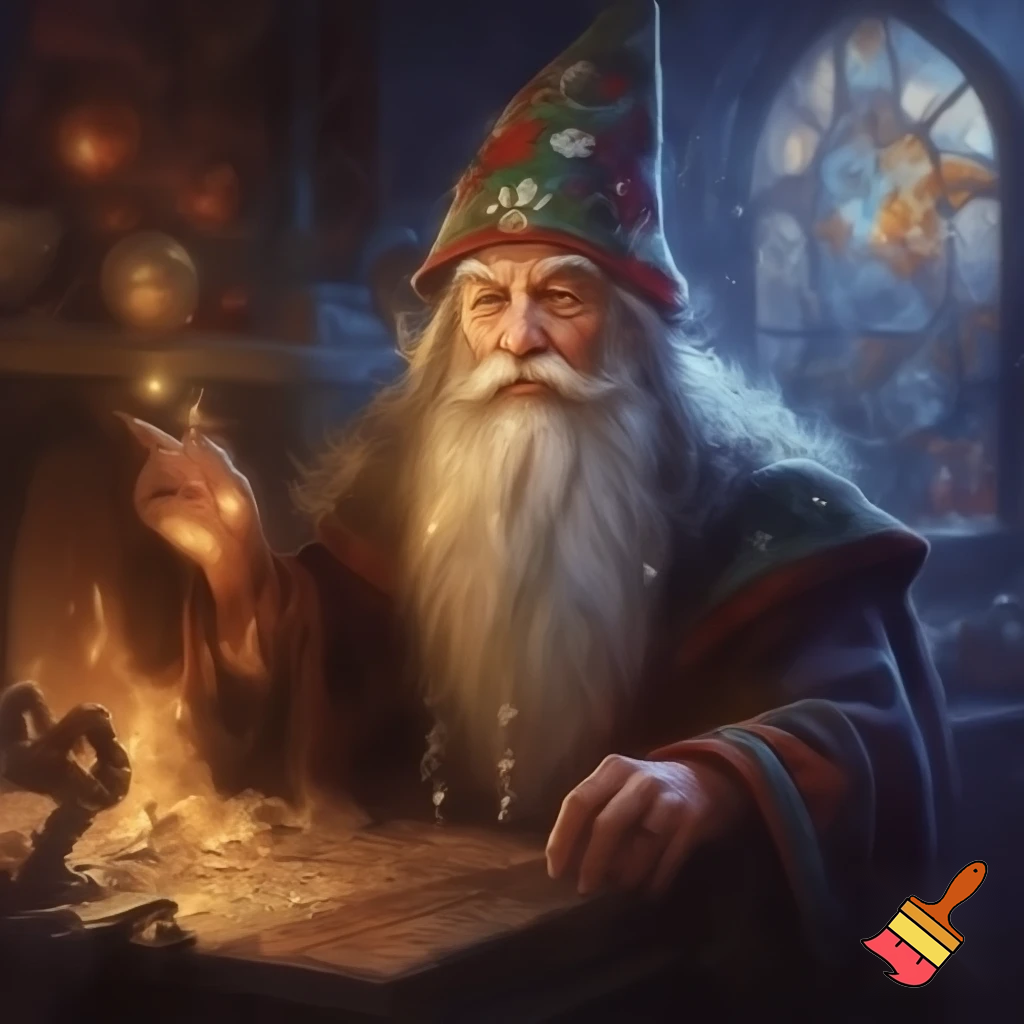 Wizard Christmas hat