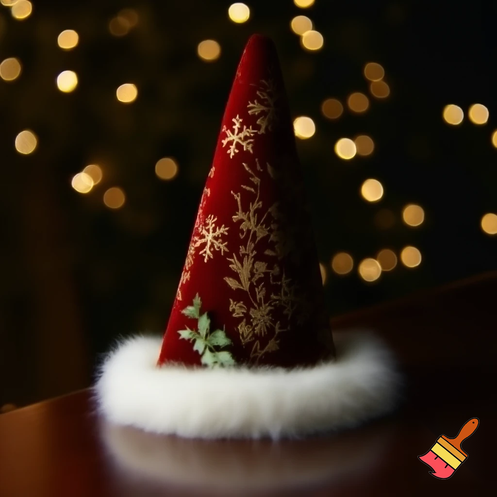 Christmas wizard hat