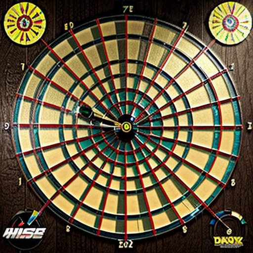 Dartboard with real Numbers 
