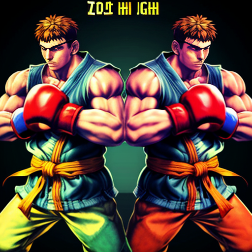 fait moi une image jacket de jeu vidéo avec le titre Zoo Punch qui est un jeu de combat à la street fighter avec un style low poly se sont des aniamux humaniser qui se batte