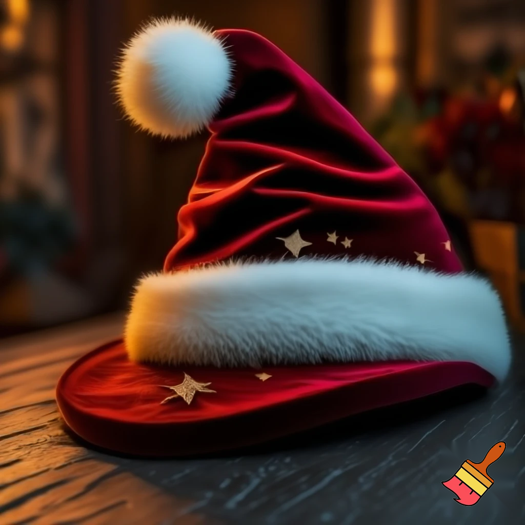 Christmas wizard hat
