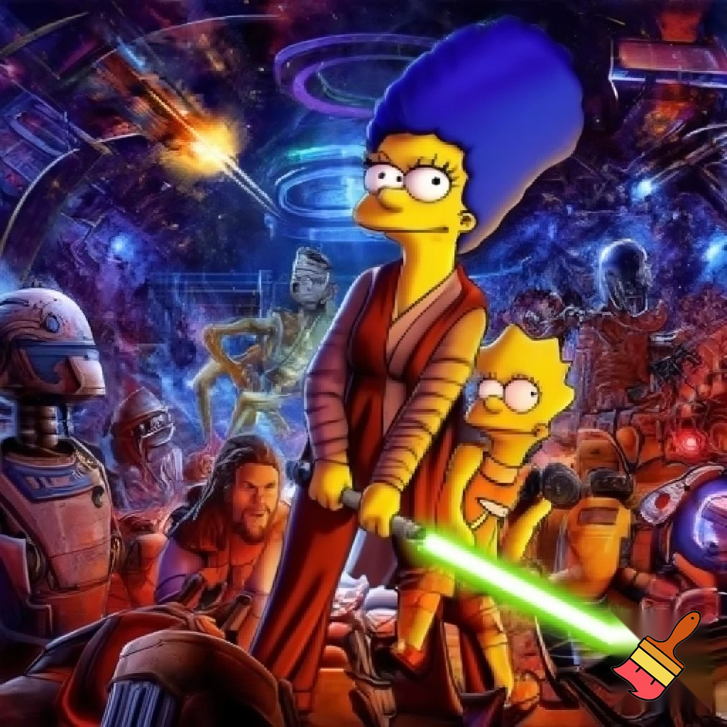 Simpson star wars