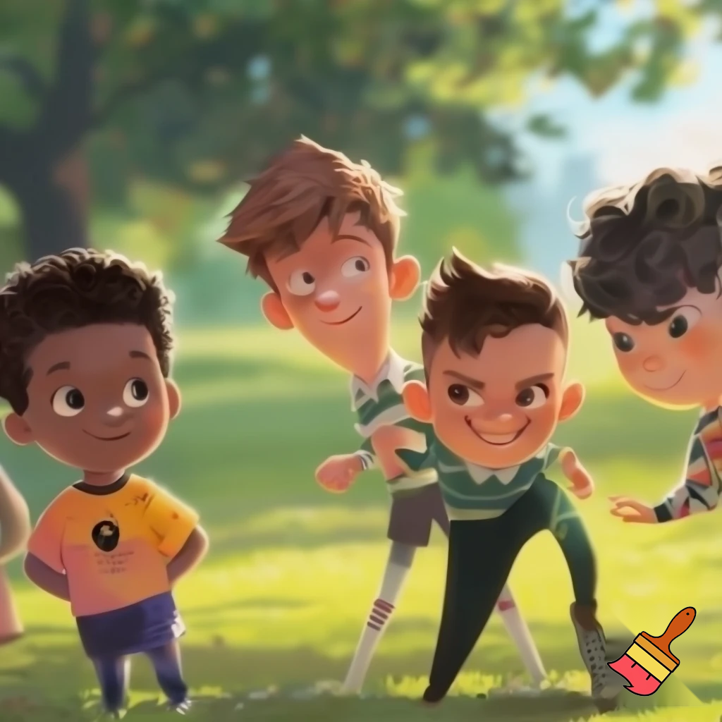 make a black boy that is small make a polish boy make a egnglish skniiy boy make a english boy and also make a black boy