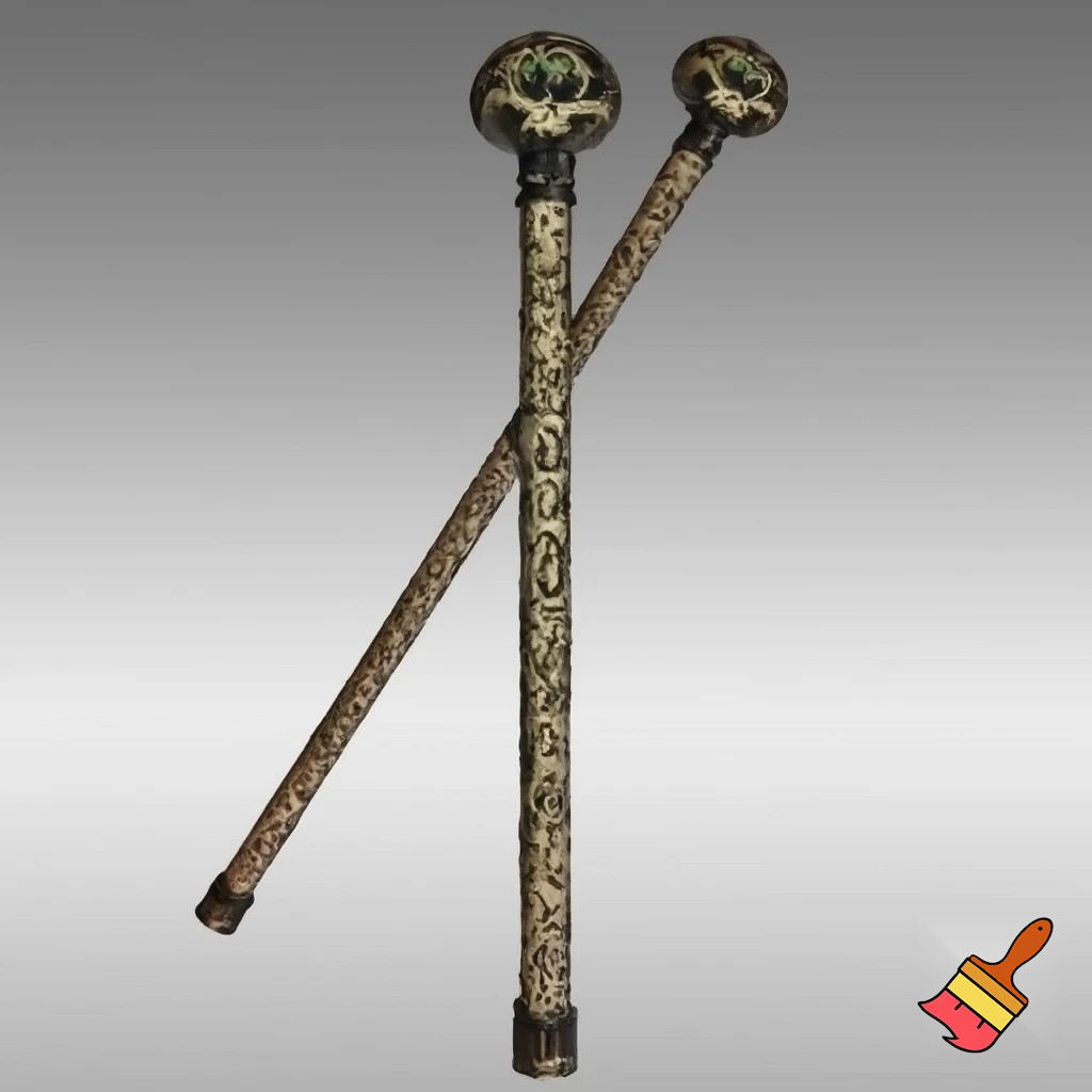 A magic walking stick