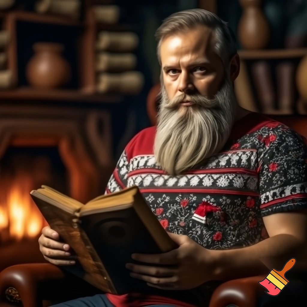  The wizard Christmas T-shirt Christmas read