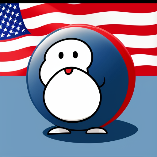 Cartoon Like USA Countryball