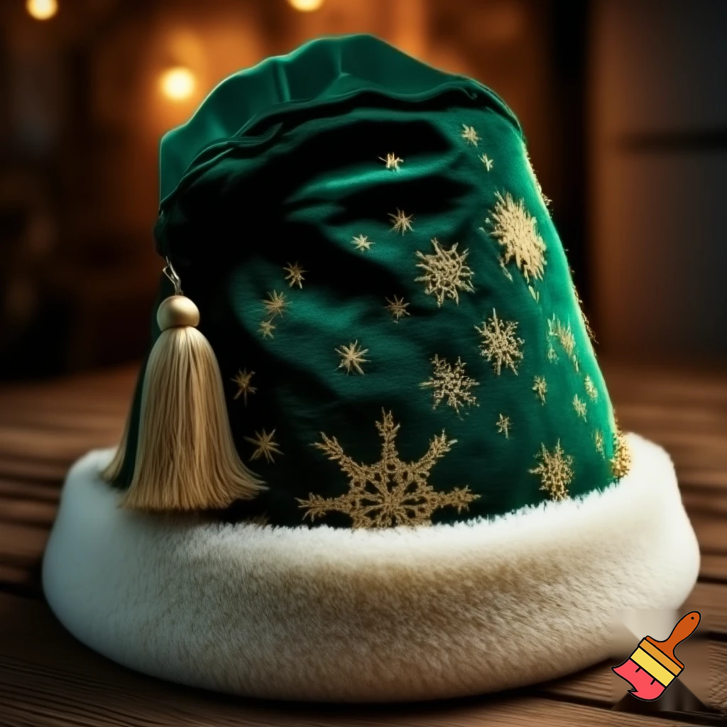Christmas wizard hat