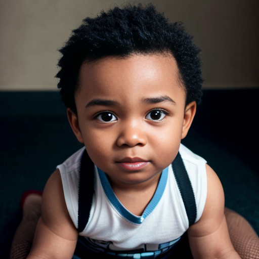 Miles morales and Invisible woman if they had a  
baby boy ai photo