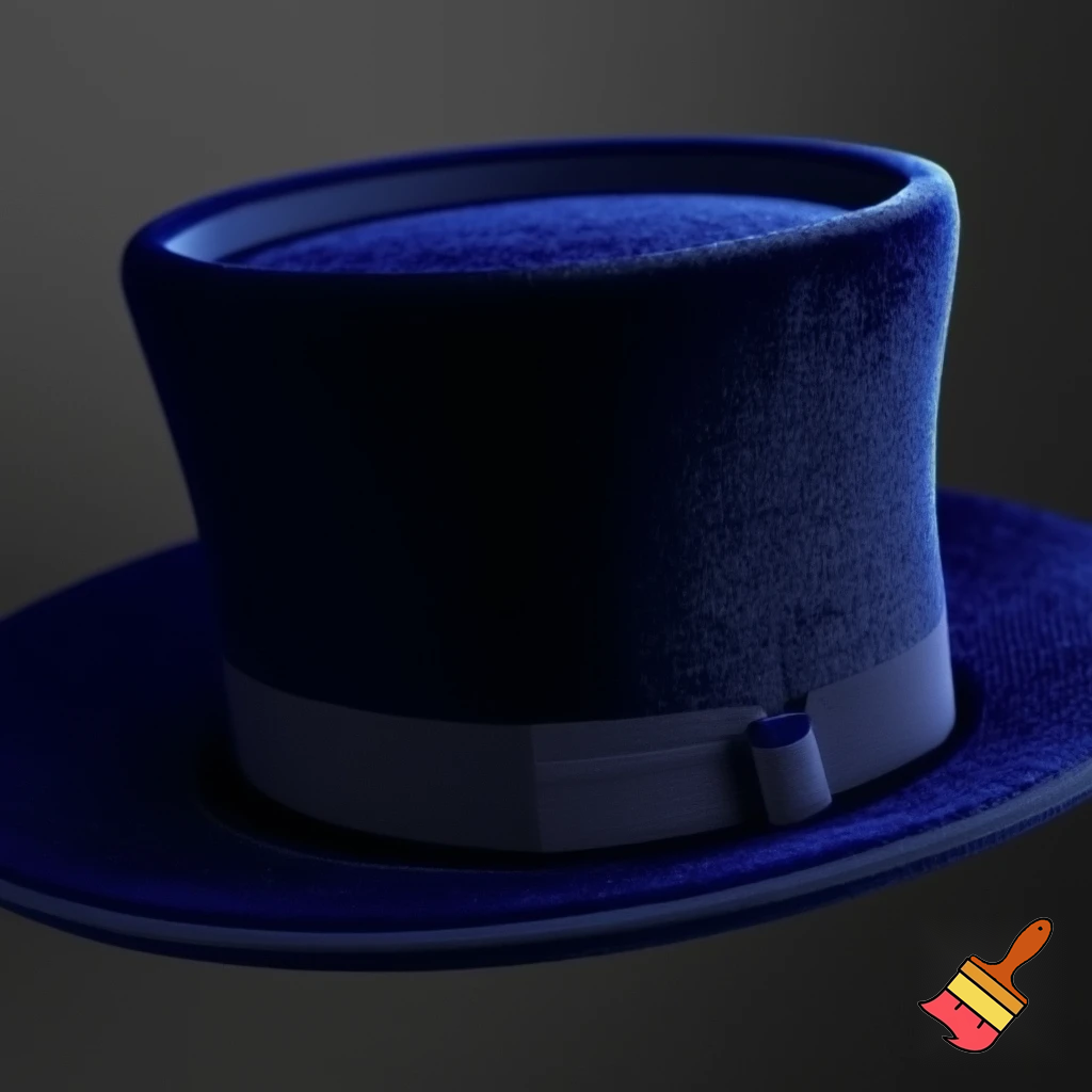 Melbourne Cup top hat velvet
