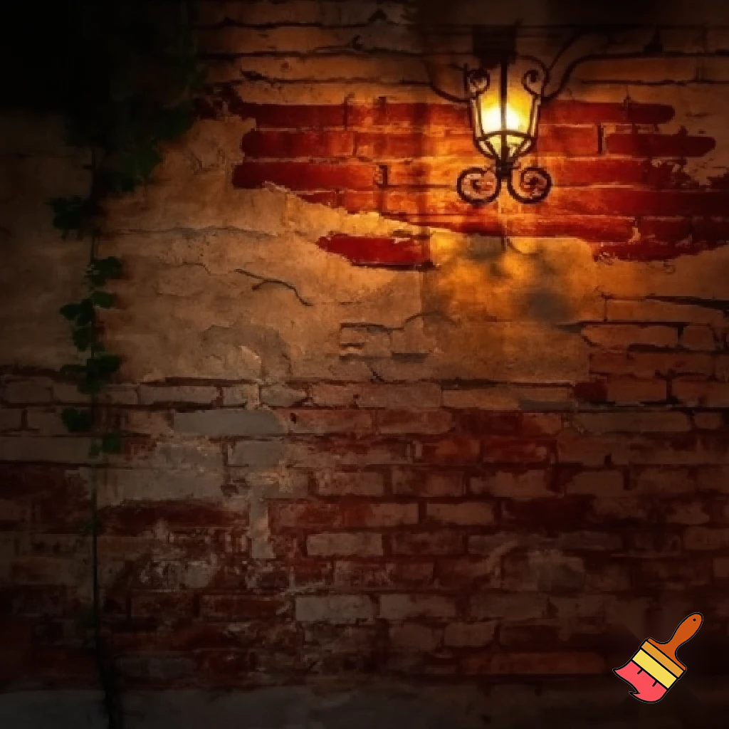 the wall of a restaurant
