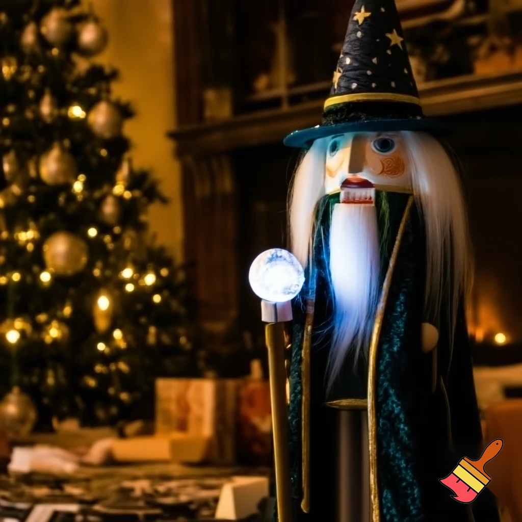 Wizard nutcracker Christmas wizard Nutcracker Santa Claus
