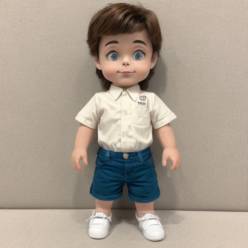 a nurvous short tan boy with colorful chothing
