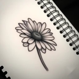 april birth flower tattoo