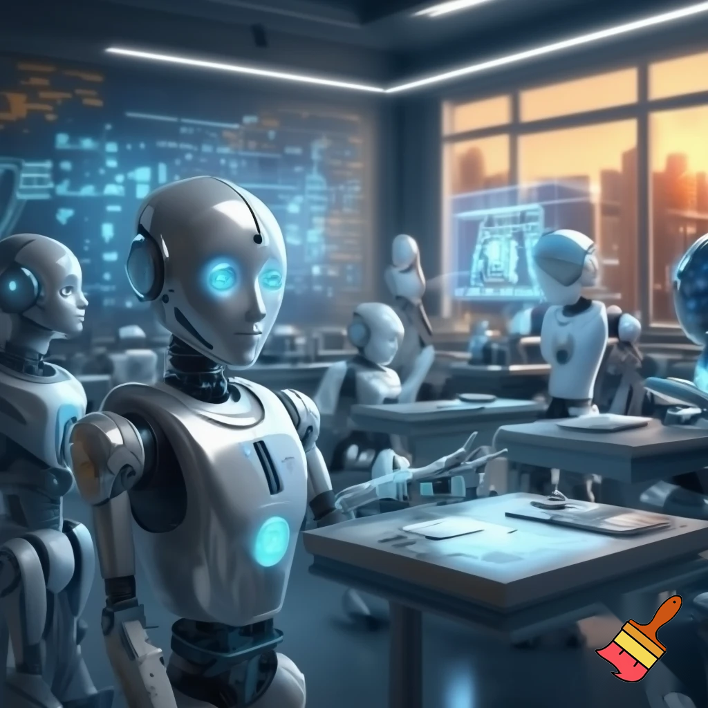 robot classroom
