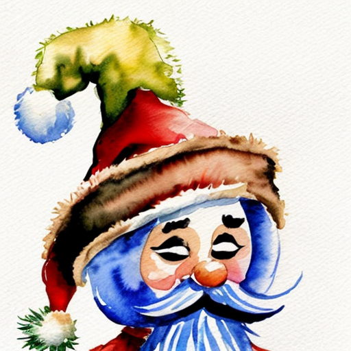 Christmas wizard hat red Santa Claus hacked