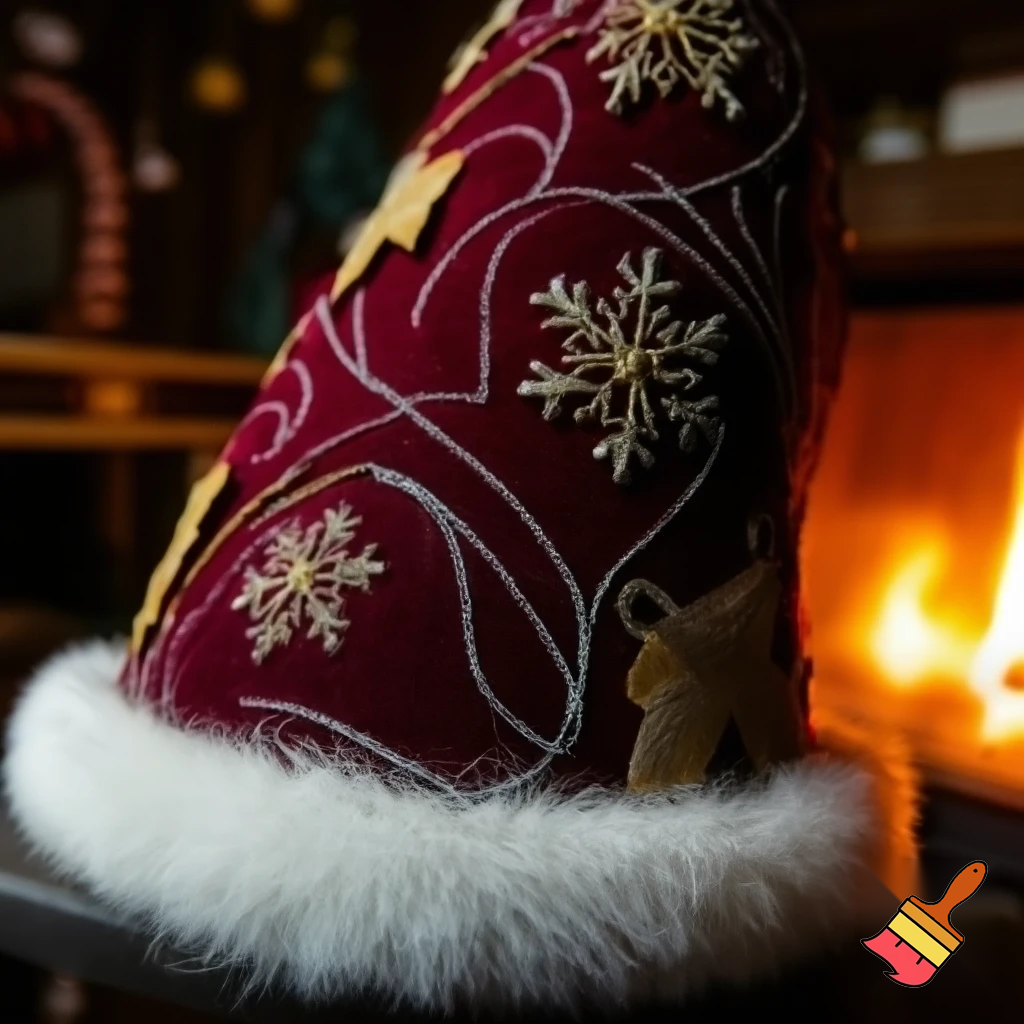 Christmas wizard hat