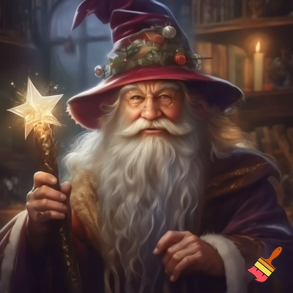 Wizard Christmas hat