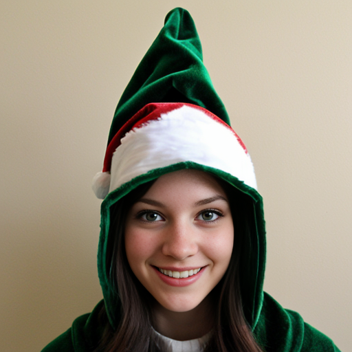 Christmas wizard hat costume