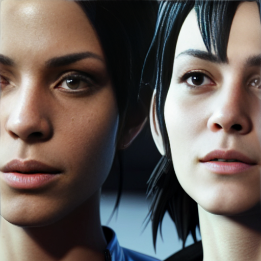 Nami and Robin from one Piece naked