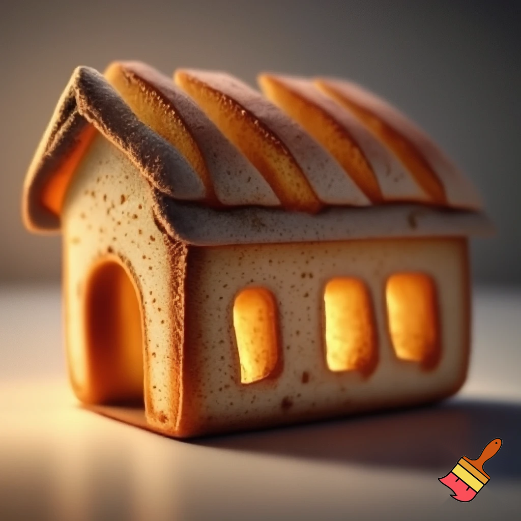 Finer bread dog house