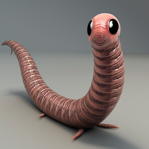worm from worms 3d
