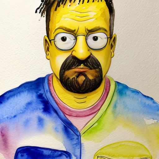 Simpsons Yeezy man

