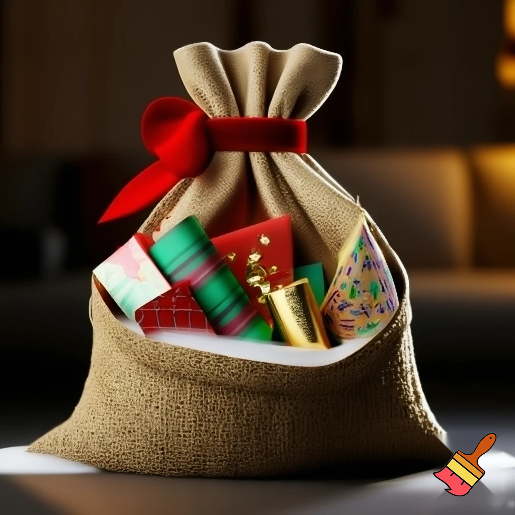 Christmas magic bag