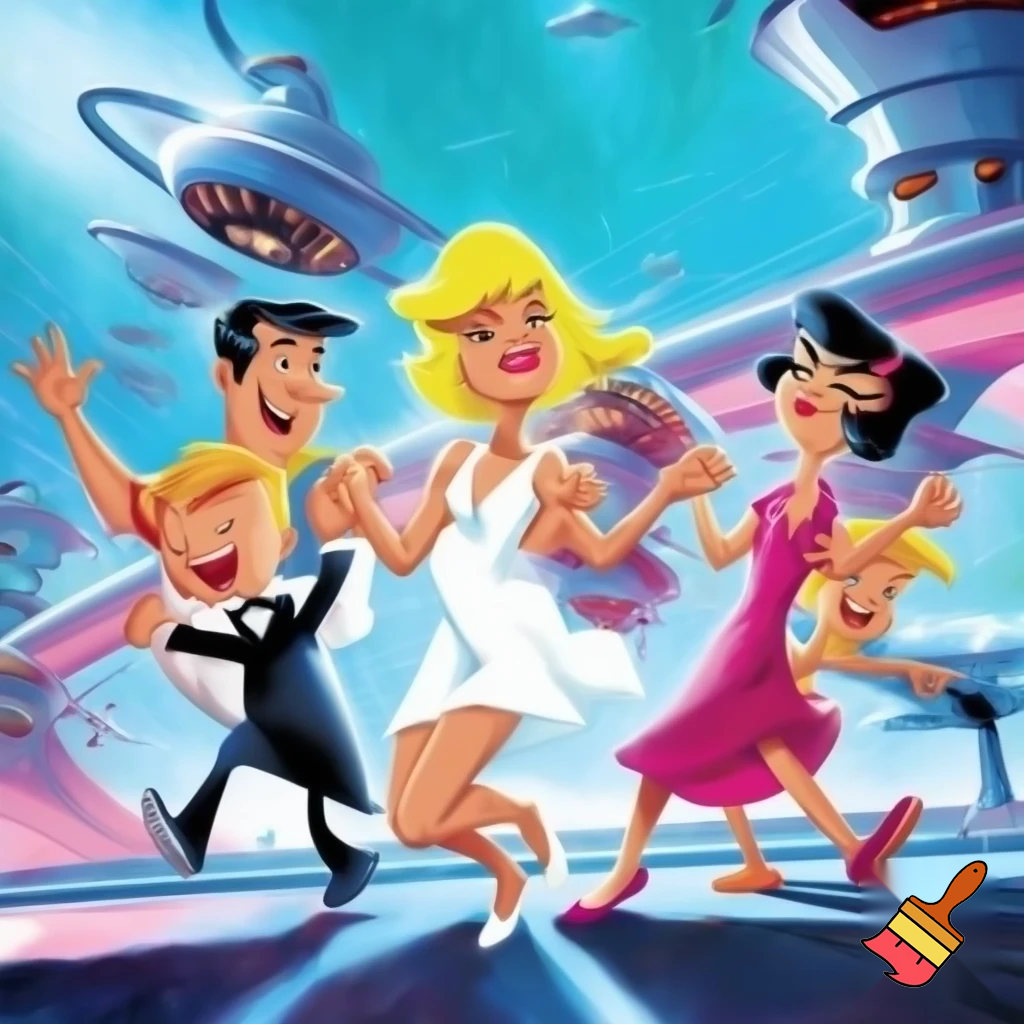 The Jetsons dancing 