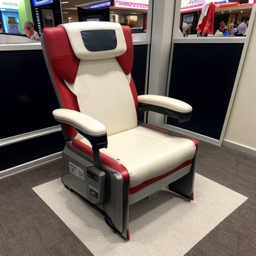 Medical chair at the Cranbourne shopping Centre Santa Claus’s chair at Cranbourne shopping Centre