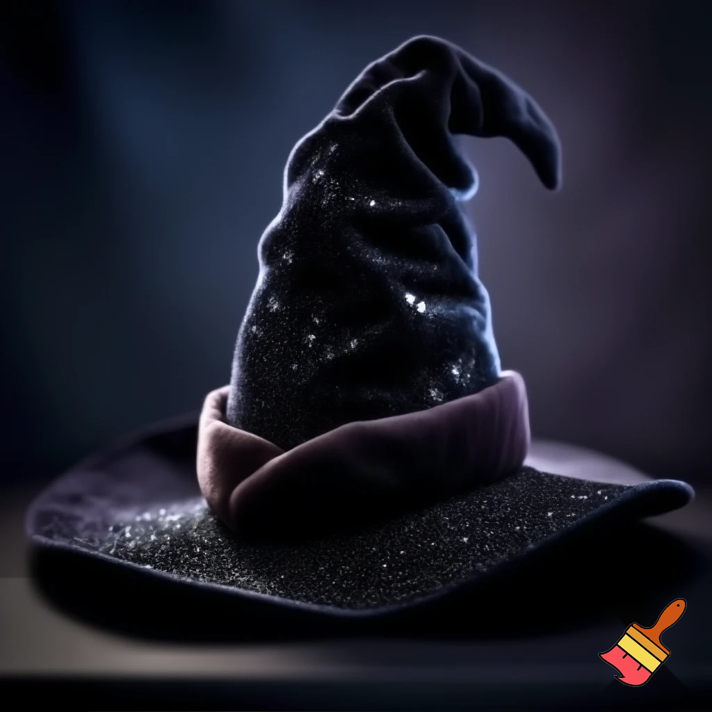 Velvet witches hat, witches hat, dark velvet witches hat and black glitter a fabric and velvet