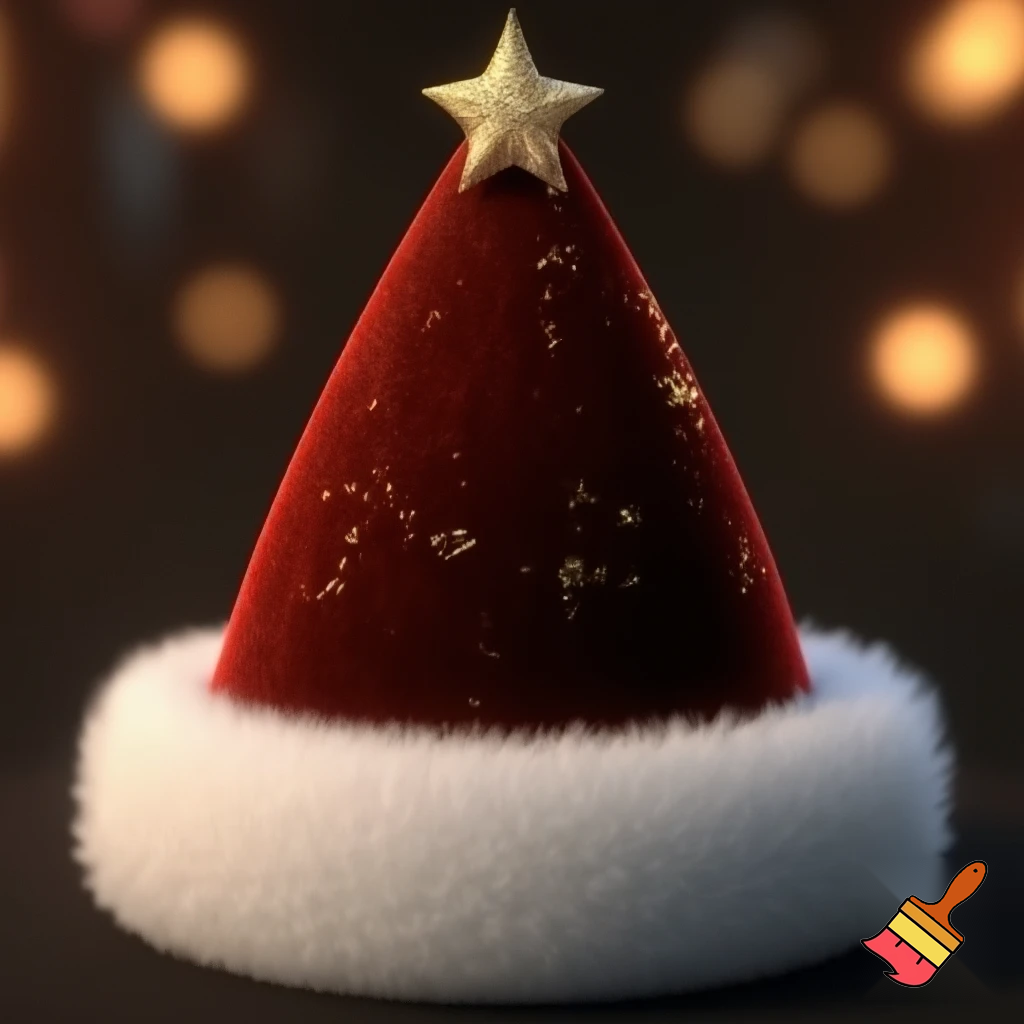 Christmas wizard hat