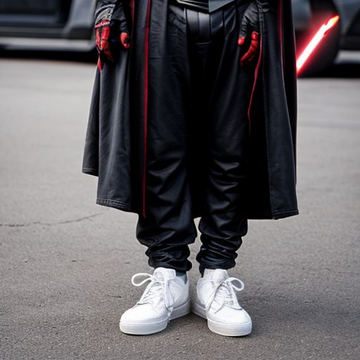 Darth Maul wearing yeezs