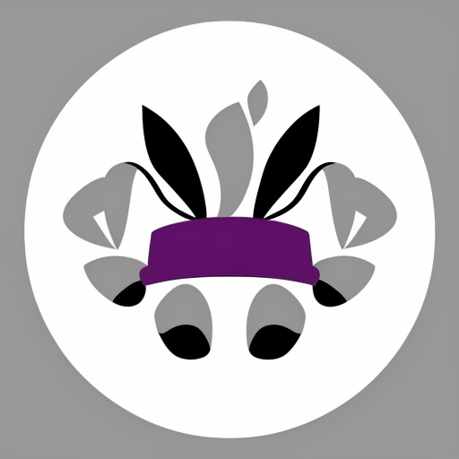 Easter bunny top hat headband, Easter bunny ears headband top hat purple and white and gold