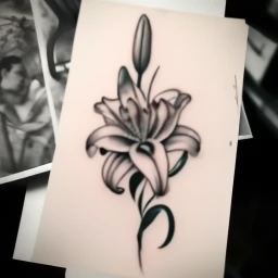 may birth flower tattoo