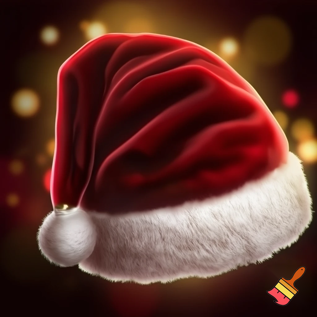 Santa Claus hat velvet Christmas Santa Claus hat 