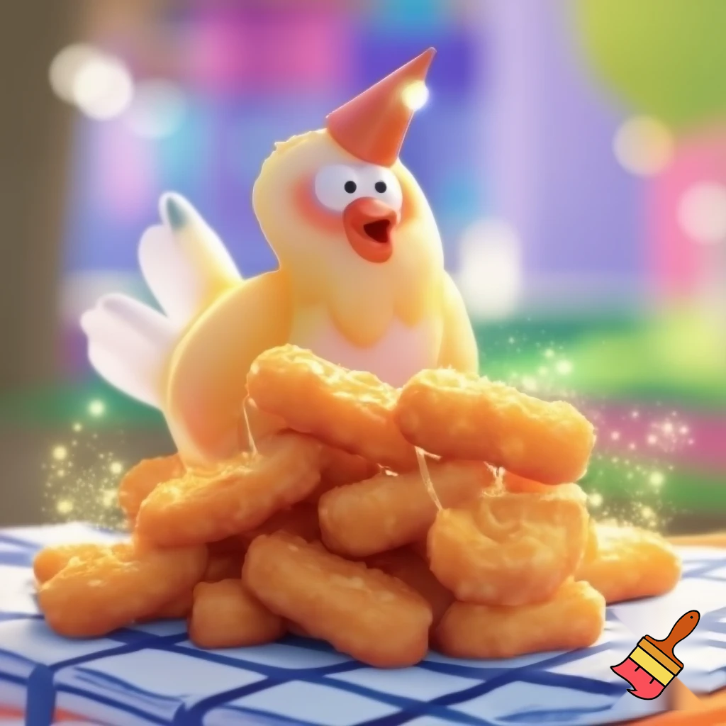 chicken the nuggets yeah yeah