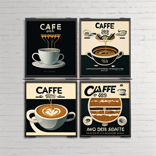 cafe wall poster
