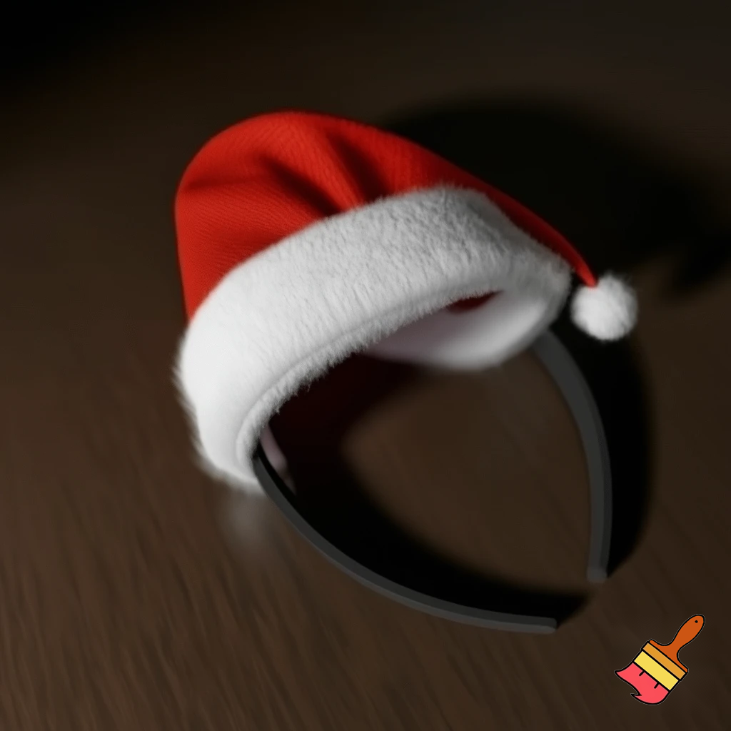 Christmas hat headband