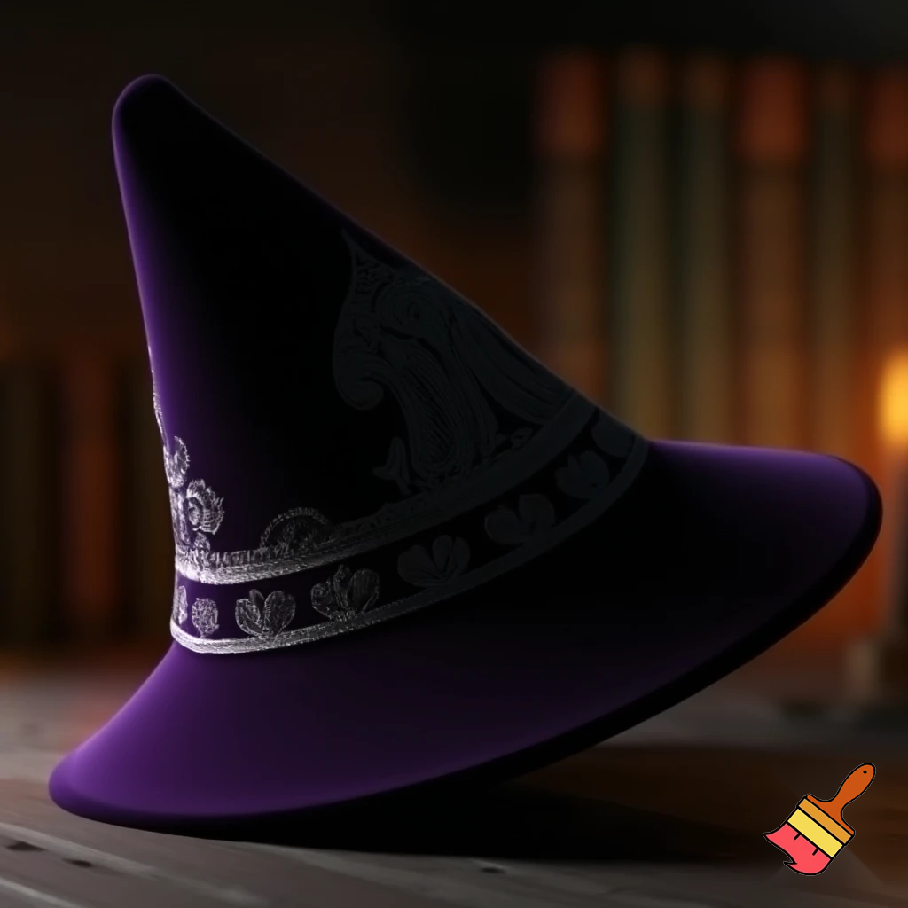 A wizard Christmas hat