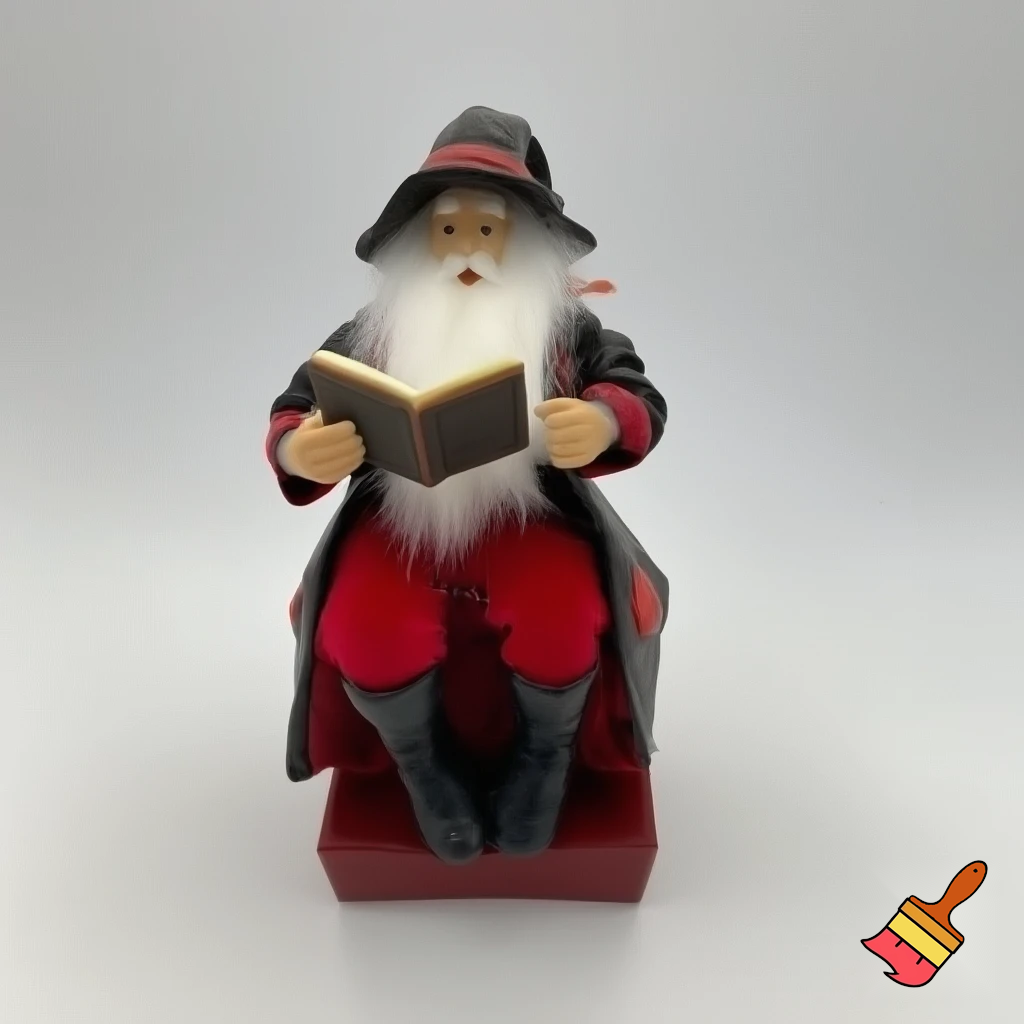 Santa Claus toy special one a wizard read
