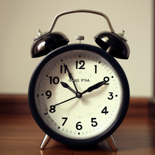 alarm clock casual photo